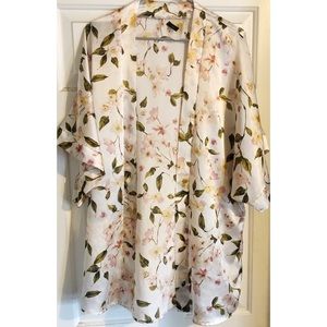 Floral Silk Kimono